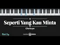 Seperti Yang Kau Minta - Chrisye (KARAOKE PIANO - MALE KEY)