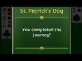 Level 77 ST PATRICK S DAY Tripledot Solitaire Journey