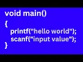 difference between printf and scanf in c