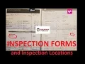 Uber and Lyft Inspection forms and locations