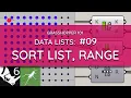Grasshopper 101 Data Lists EXERCISE Sort List Split List List Length Range