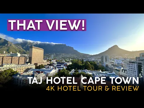 Download MP3 TAJ HOTEL Cape Town, South Africa【4K Hotel Tour & Review】5-Star Hotel, 6-Star Views