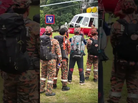 Isyarat asap bantu kesan lokasi enam pendaki, mesej maklum berada di Gunung Bongok - JBPM