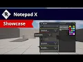 Notepad X - Unreal Engine 5