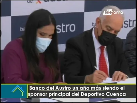 Banco del Austro un año más siendo el sponsor principal del Deportivo Cuenca