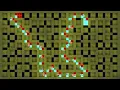 Solving redstone mazes using ant-like minecraft bots
