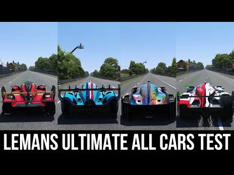 Download MP3 LE MANS ULTIMATE THE GAME | ALL CARS SOUND AND TOP SPEED SPEED TEST | HYPERCARS | GTE | LMP |