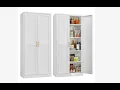 Guide 2 0 version 71 inch Metal Pantry Storage Cabinet