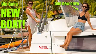 We got a NEW BOAT!  A Neel Trimaran