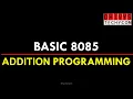 Basic 8085 Addition Program Microprocessor Dhivys Techycom