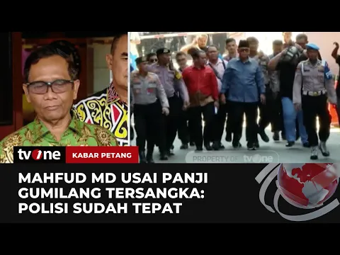 Mahfud MD Menganggap Penetapan Panji Gumilang sebagai Tersangka Sudah Tepat