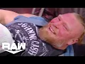 Bobby Lashley Drops Brock Lesnar Signs the Contract WWE Raw Highlights 23 WWE on USA