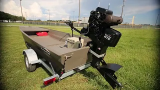 GatorTail Outboards Gator Series Shallow Water Surface Drive Boat Mud Motor Gator Tail