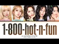 Download Lagu LE SSERAFIM 1-800-hot-n-fun Lyrics (Color Coded Lyrics)