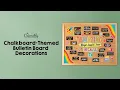 Transform Your Classroom with Chalkboard Bulletin Board Decor