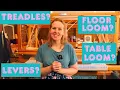 Levers vs treadles free pattern included