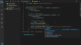 Message Queuing with RabbitMQ using NodeJs