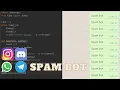 PYTHON 20 LINES WHATSAPP SPAM BOT