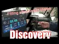 Lagu Discovery 2 fitting aftermarket radio satnav xomax
