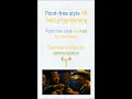 Point-free style OR Tacit programming