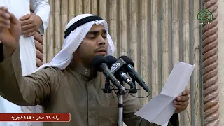 عزاء سيد الشهداء عليه السلام ليلة 19 صفر 1440هج حسينية موكب بني عامر في كربلاء المعلاة 