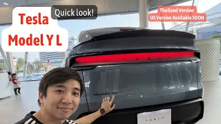 Quick Look at New Model Y L - Coming to the US Soon! (As of March 2026)