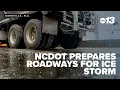 NCDOT crews prepare roadways for weekend ice storm headed to Asheville area