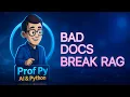 Great Expectations for RAG in Python Catch Bad Documents Before Indexing
