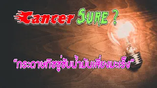  กระดาษทิชชู่ที่ใช้ซับน้ำมันจากอาหารทอด มีความเสี่ยงต่อการเกิดมะเร็งหรือไม่ 