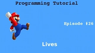 Java Programming Tutorial Super Mario Game Lives