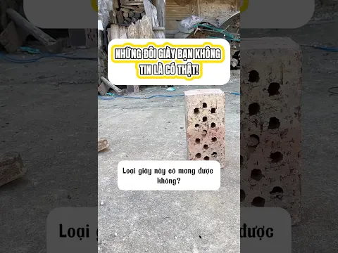 Những đôi giày kỳ lạ này có mang được không? 👟