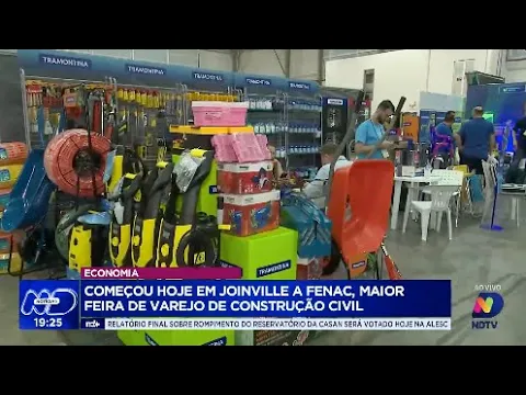 Fenac 2024: Joinville recebe a maior feira de varejo de construção civil de SC