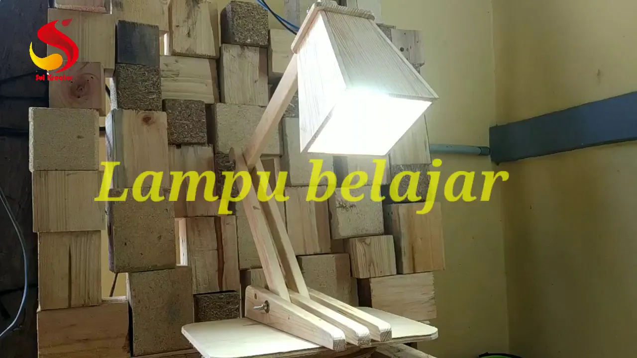 CARA MEMBUAT LAMPU BELAJAR MODERN DARI PARALON bag 2 - DIY Desk Lamp from PVC Pipe