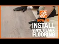 How to Install Vinyl Plank Flooring The Home Depot