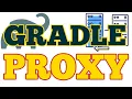 Setup gradle with corporate proxy and registry with spring boot JAVA application gradle properties