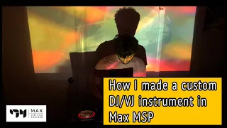 how i built a custom dj and vj instrument in max msp