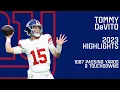 Tommy DeVito 2023 Highlights