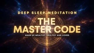 Deep Sleep Meditation - The Master Code - Wake Up Wealthy, Healthy, and Loved