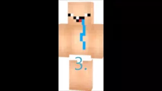 Top 5 minecraft noob skins