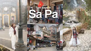 Vietnam | overnight in Sapa, chill itinerary, cat cat village, night market, tourist spots 