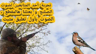 صيد الصلنج لأحد متابعين القناة جربلنا صوت و بعثلنا المقطع 