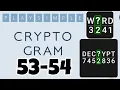 PlaySimple CRYPTOGRAM level 53 54