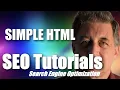 SEO Tutorial For Beginners - HTML Basics SEO