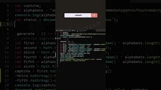 How To Make Captcha Generator Using HTML CSS JavaScript Captcha Generator in HTML CSS