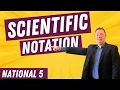 Whole Of Scientific Notation National 5 Maths