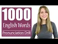 1000 Most Common English Words | Practice British Pronunciation | Vocabulary Drill