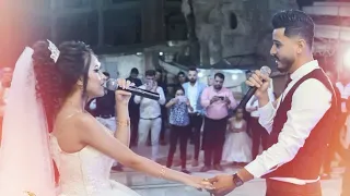 العرسان يفاجئون الحضور بصوتهم الجميل بأغنية جديدة بحفل زفاف حمودة هيفا حفلات حلب شهباء 2023  العرسان يفاجئون الحضور بصوتهم الجميل بأغنية جديدة بحفل زفاف حمودة هيفا حفلات حلب شهباء 2023