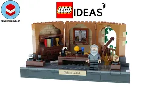 LEGO Ideas 40595 Tribute to Galileo Galilei – LEGO Speed Build Review