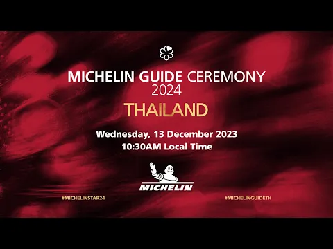 MICHELIN Guide Ceremony Thailand 2024
