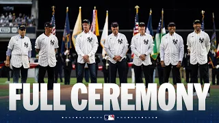 FULL CEREMONY: The Mets and Yankees commemorate the 25th anniversary of 9/11 at Yankee Stadium